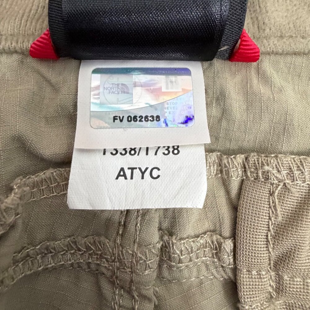 North Face Ripstop Cargo Pants - Khaki - Men's 34x32 - Picture 9 of 10